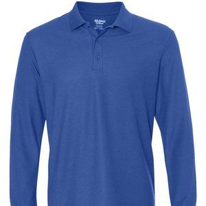 Long Sleeve Sport Shirt Gildan Royal Blue